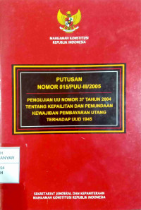 putusan Nomor 015/DUU-111/2015