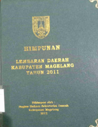 HIMPUNAN LEMBARAN DAERAH KOTA MAGELANG TAHUN 2011