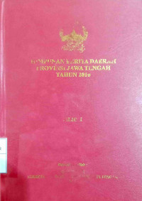Himpunan Berita Daerah Provinsi Jawa Tengah Tahun 2009