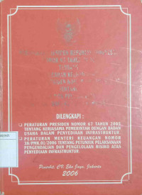 Peraturan Presiden Republik Indonesia No 85 Tahun 2006 Tentang Perubahan Ke-6 Atas Keptusan Presiden No 80 Tahun 2003 Tentang Pedoman Pelaksanaan Pengadaan Barang Dan Jasa Pemerintah