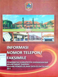 INFORMASI NOMOR TELPONE DAN FAKSMILE
